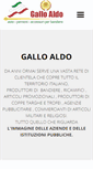 Mobile Screenshot of galloaldo.com